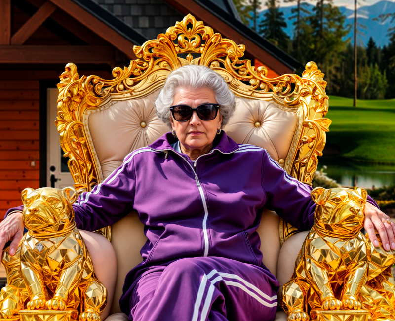 Like the Queen — Queens Bay Resort creative campaign